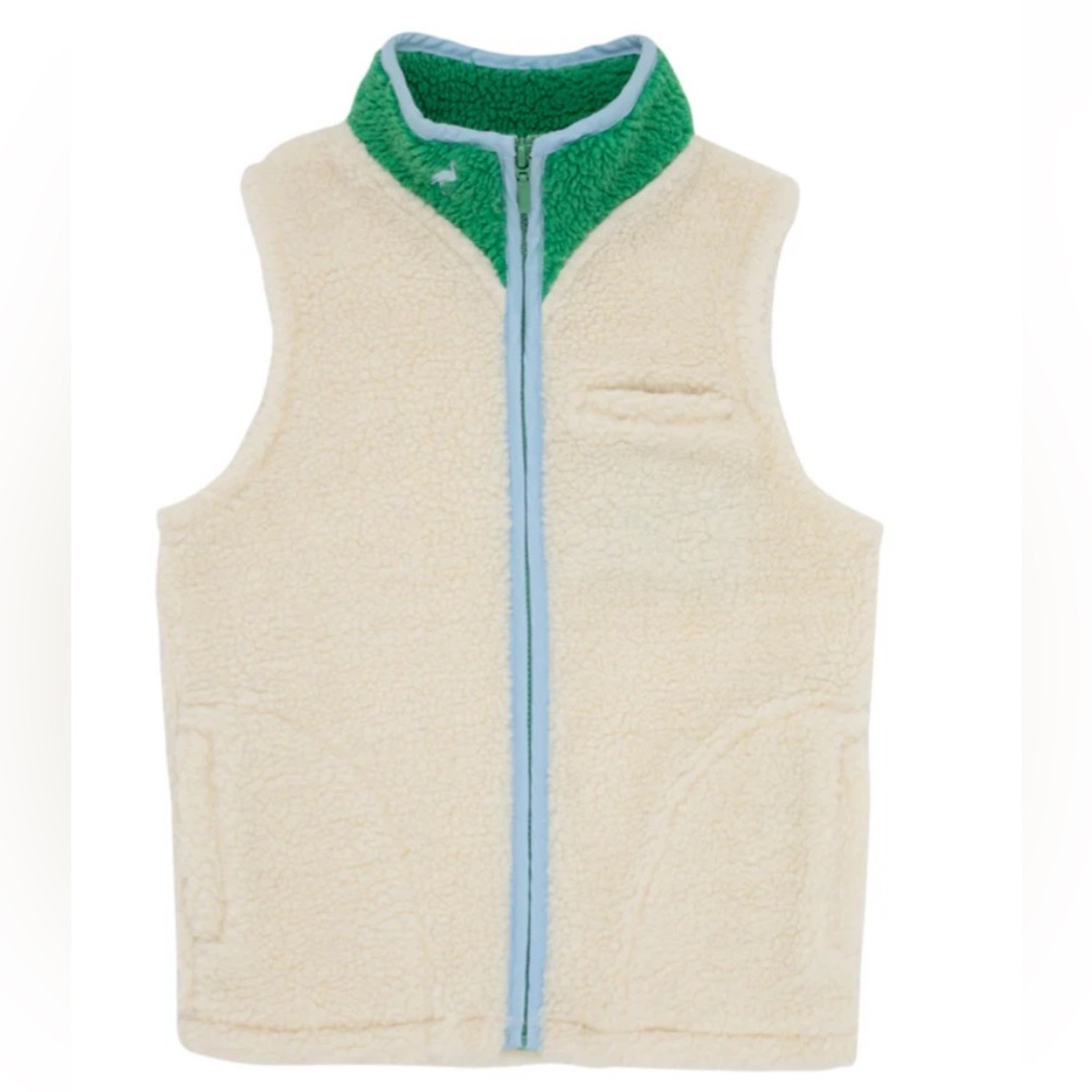 NWOT - TBBC Van Camp Sherpa Vest - Boys 3T